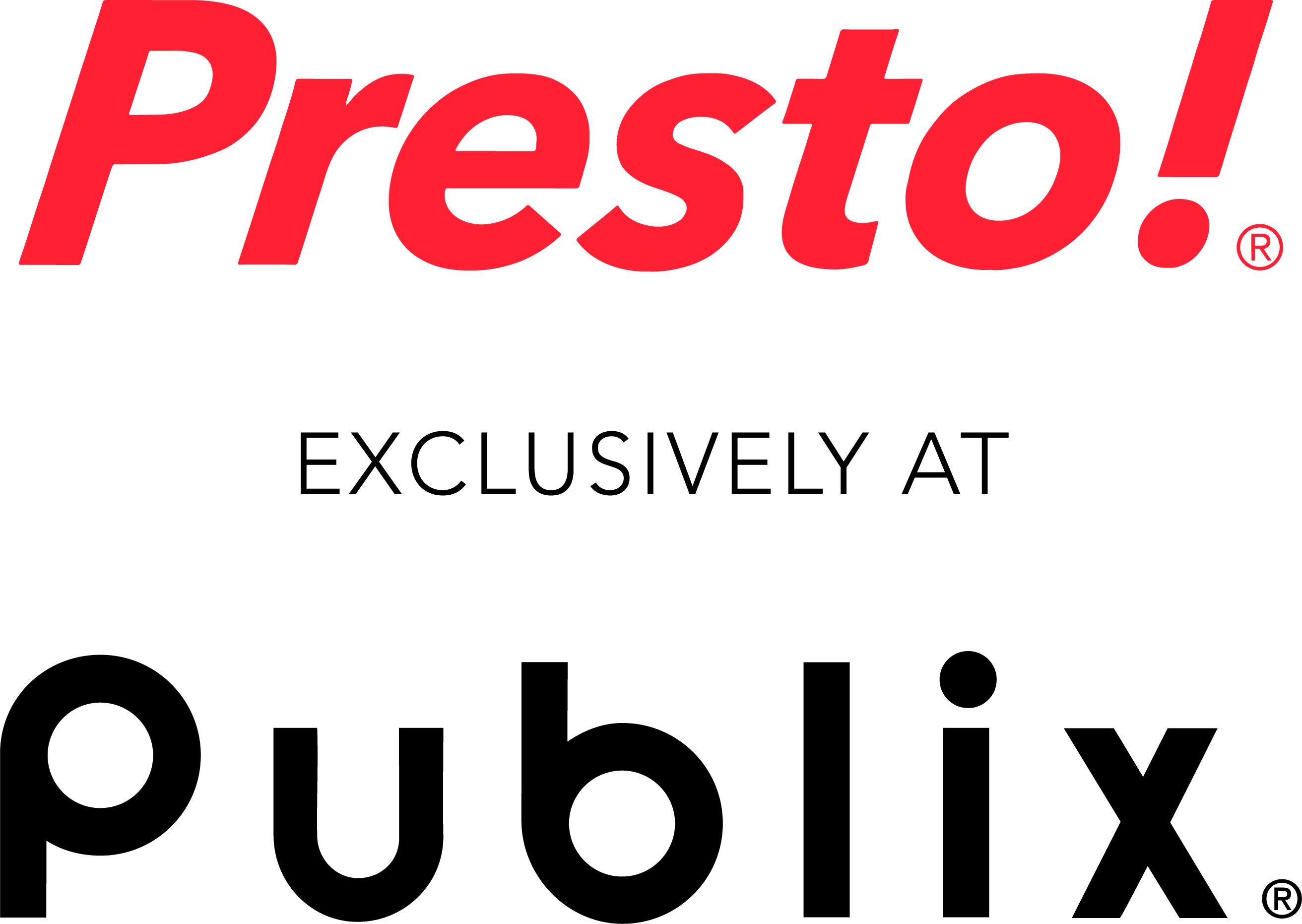 Presto! and Publix logo